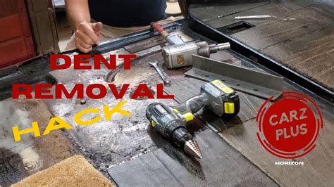 how to get dents out of sheet metal|dents in sheet metal.